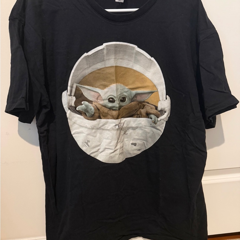 Baby Yoda Black Top Apparel Sweatshirt